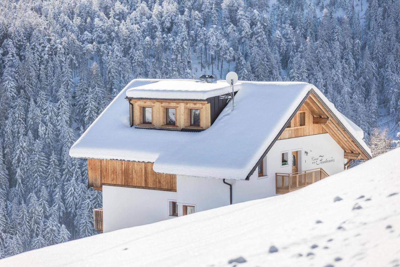 Ciasa Funtanies Sas Dla Crusc Lägenhet San Martino in Badia Exteriör bild